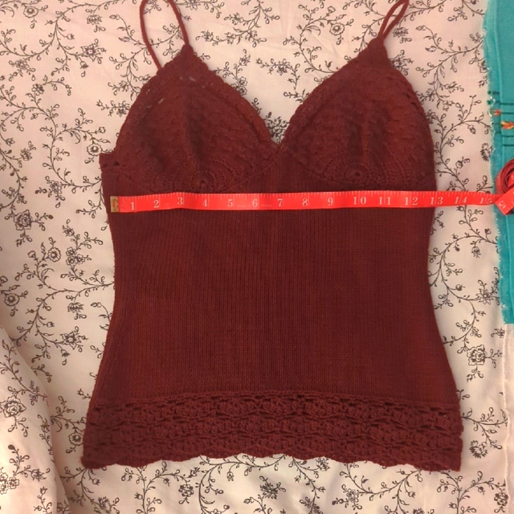 Laundry By Shelli Segal Rust Knit Top